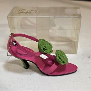 The Metropolitan Museum Of Art New York Shoe Ornament